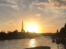 7. až 11. října 2019 - Paříž a Versailles - Eiffelovka z nábřeží