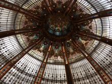 7. až 11. října 2019 - Paříž a Versailles - kupole v Galeries Lafayette