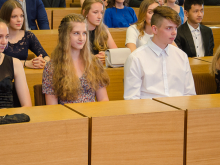 6. června 2019 - Slavnostní ceremoniál předání maturitních vysvědčení třídám 4.A a 4.B 