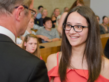 6. června 2019 - Slavnostní ceremoniál předání maturitních vysvědčení třídám 4.A a 4.B 