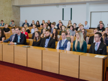 30. května 2019 - Slavnostní ceremoniál předání maturitních vysvědčení třídám 4.S a oktáva