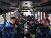 1. března 2019 - Běžkařský výlet kvarty na Klíny