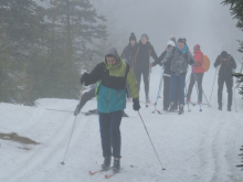 1. března 2019 - Běžkařský výlet kvarty na Klíny