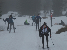 1. března 2019 - Běžkařský výlet kvarty na Klíny