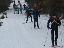 1. března 2019 - Běžkařský výlet kvarty na Klíny