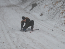 1. března 2019 - Běžkařský výlet kvarty na Klíny