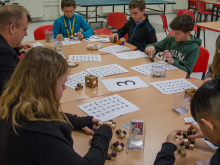 27. - 28. března 2019 - Úspěch v krajském finále mezinárodní matematické soutěže Adama Riese