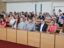 7. června 2018 - Předávání maturitních vysvědčení absolventům tříd 4.B a 4.C