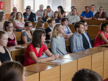 7. června 2018 - Předávání maturitních vysvědčení absolventům tříd 4.B a 4.C