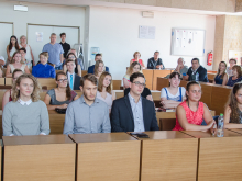 7. června 2018 - Předávání maturitních vysvědčení absolventům tříd 4.B a 4.C