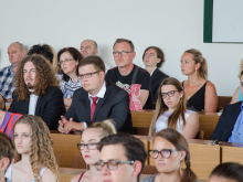 7. června 2018 - Předávání maturitních vysvědčení absolventům tříd 4.B a 4.C