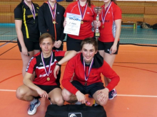 4. dubna 2018 - Republikové finále AŠSK v badmintonu středoškolských týmů ovládlo Podkrušnohorské gymnázium Most