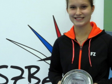 8. října 2017 - Veronika Dobiášová bronzová při JIS Yonex Slovak Junior 2017 
