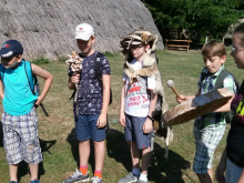 15. června 2017 - Prima navštívila Archeoskanzen 