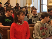 6. února 2016 - Exkurze do Poslanecké sněmovny Parlamentu ČR a setkání s poslancem 