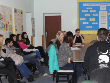20. února 2017 - Seminář psychologie navštívil K-centrum 