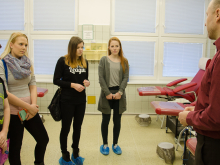 25. února 2016 - Krvebraní na mosteckém Transfuzním oddělení