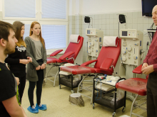 25. února 2016 - Krvebraní na mosteckém Transfuzním oddělení