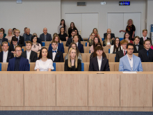 26. května 2022 - Slavnostní předání maturitních vysvědčení absolventům z tříd Oktáva A a 4.B