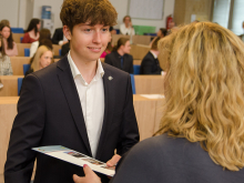 26. května 2022 - Slavnostní předání maturitních vysvědčení absolventům z tříd Oktáva A a 4.B