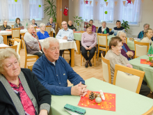 6. prosince - Vystoupení v penzionu pro seniory Komořanská