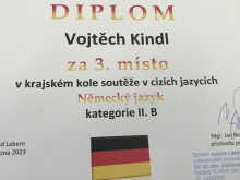 21. března 2023 - Krajské kolo olympiády v německém jazyce