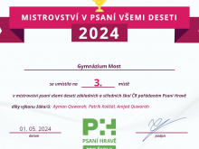 18. června 2024 - O putovní pohár ředitele školy