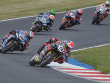 18. května 2025 - SMoG zahajoval českou hymnou Mistrovství světa v Superbike na mosteckém autodromu