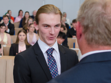 29. května 2025 - Slavnostní předání maturitních vysvědčení třídám 4.A a 4.S
