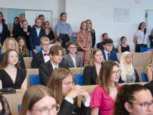 5. června 2025 - Slavnostní předání maturitních vysvědčení třídám 4.B, 4.C a oktáva