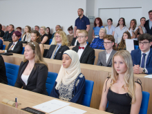5. června 2025 - Slavnostní předání maturitních vysvědčení třídám 4.B, 4.C a oktáva