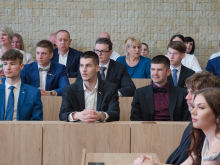 5. června 2025 - Slavnostní předání maturitních vysvědčení třídám 4.B, 4.C a oktáva