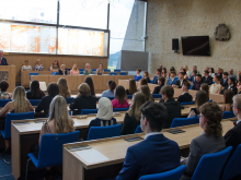 5. června 2025 - Slavnostní předání maturitních vysvědčení třídám 4.B, 4.C a oktáva