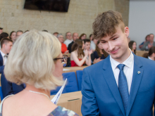 5. června 2025 - Slavnostní předání maturitních vysvědčení třídám 4.B, 4.C a oktáva