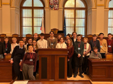 9. ledna 2026 - Exkurze členů školního parlamentu do Poslanecké sněmovny