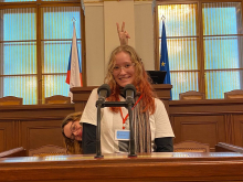 9. ledna 2026 - Exkurze členů školního parlamentu do Poslanecké sněmovny