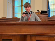 9. ledna 2026 - Exkurze členů školního parlamentu do Poslanecké sněmovny