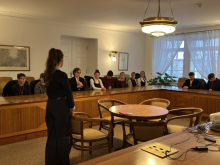 9. ledna 2026 - Exkurze členů školního parlamentu do Poslanecké sněmovny