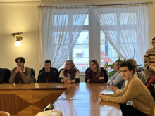 9. ledna 2026 - Exkurze členů školního parlamentu do Poslanecké sněmovny