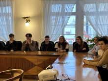 9. ledna 2026 - Exkurze členů školního parlamentu do Poslanecké sněmovny