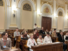 9. ledna 2026 - Exkurze členů školního parlamentu do Poslanecké sněmovny