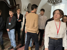 9. ledna 2026 - Exkurze členů školního parlamentu do Poslanecké sněmovny