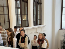 9. ledna 2026 - Exkurze členů školního parlamentu do Poslanecké sněmovny