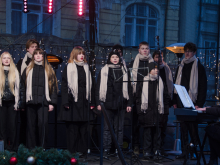 18. prosince 2025 - Vystoupení SMoGu na Staroměstském náměstí