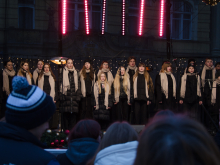 18. prosince 2025 - Vystoupení SMoGu na Staroměstském náměstí