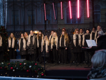 18. prosince 2025 - Vystoupení SMoGu na Staroměstském náměstí