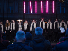 18. prosince 2025 - Vystoupení SMoGu na Staroměstském náměstí