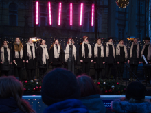 18. prosince 2025 - Vystoupení SMoGu na Staroměstském náměstí