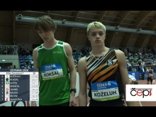 21. a 22. února 2026 - Dorostenecké a juniorské halové mistrovství ČR v atletice