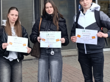 26. března 2026 – Mostečtí gympláci ovládli krajské kolo Olympiády ve španělštině